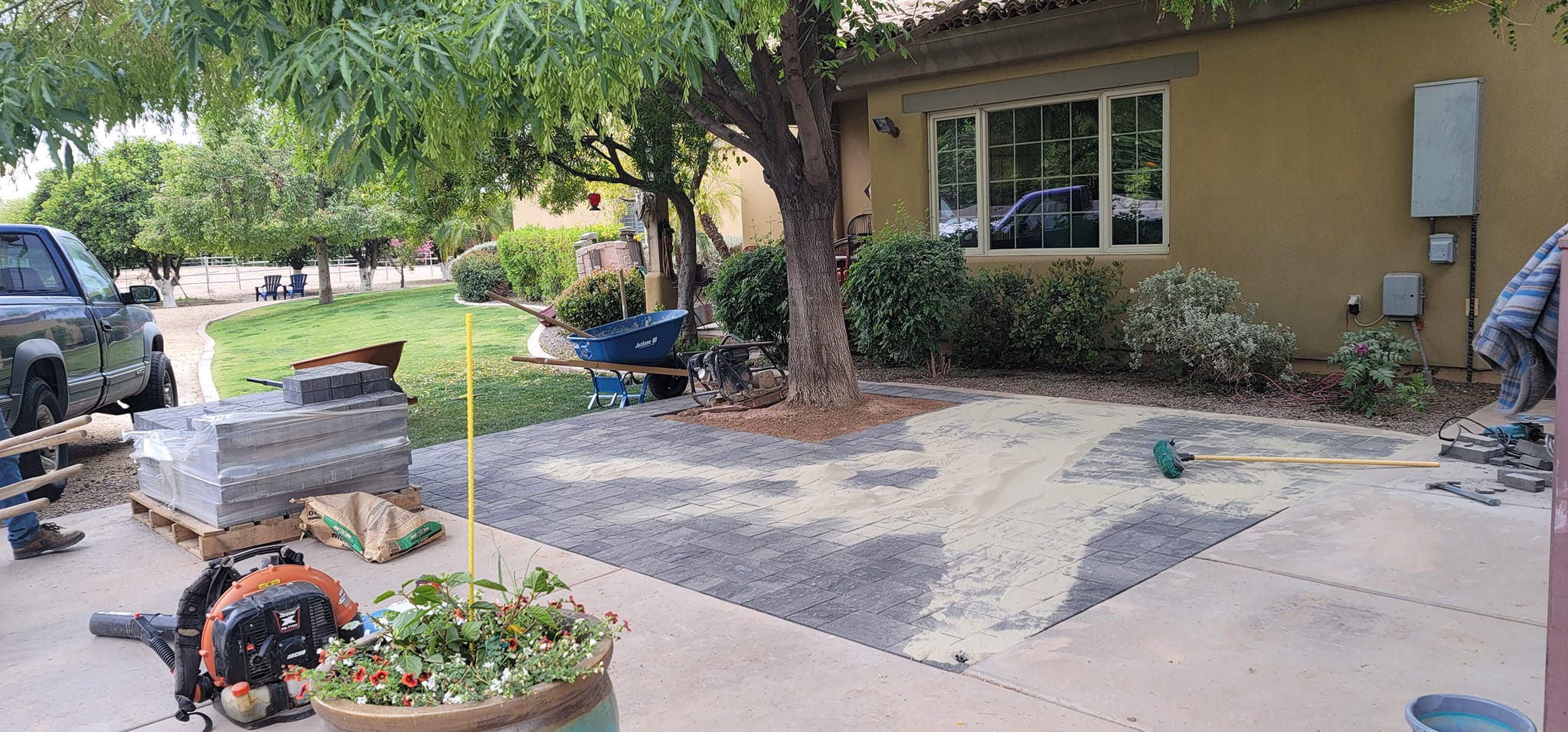 Landscaping project by Zion Landscaping Services